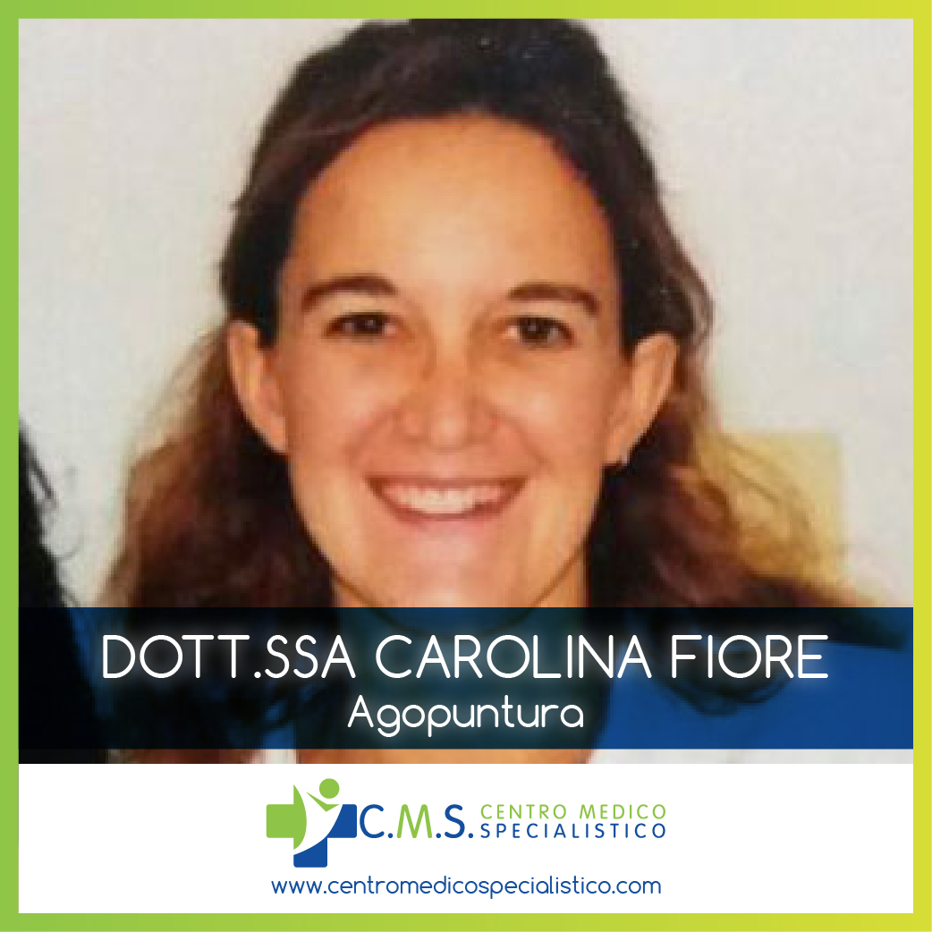Nuova specialista Dott.ssa Carolina Fiore